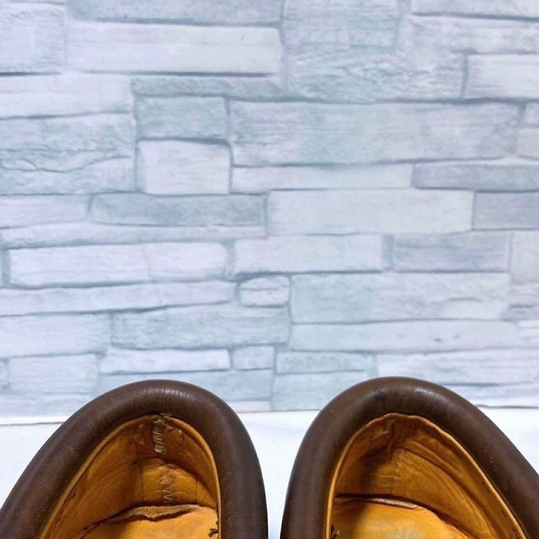 ティンバーランド 3eye クラシックラグ 茶色 デッキシューズ 本革 28