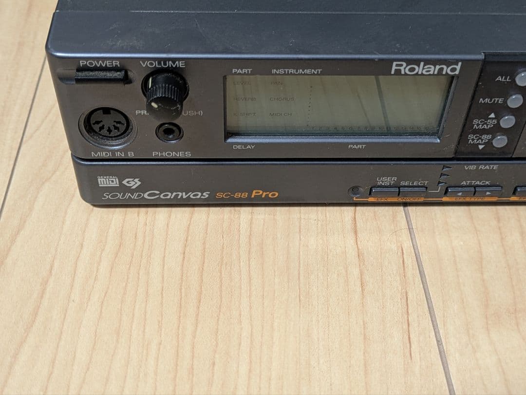 ローランド　SOUND Canvas　SC-88 Pro　音源モジュール