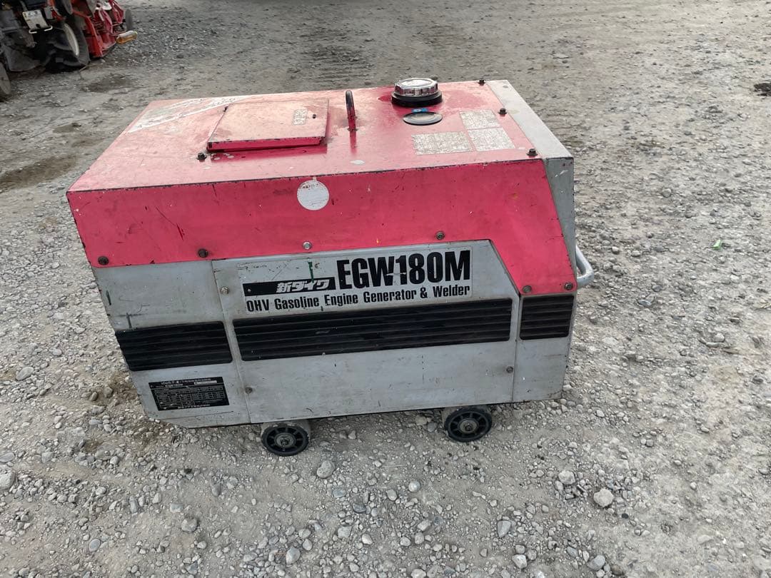 EGW180M ガソリンエンジン発電機兼溶接機