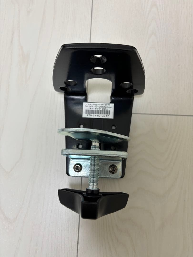 【極美品】エルゴトロン LX マットブラック 全部入りセット（長身ポール仕様）