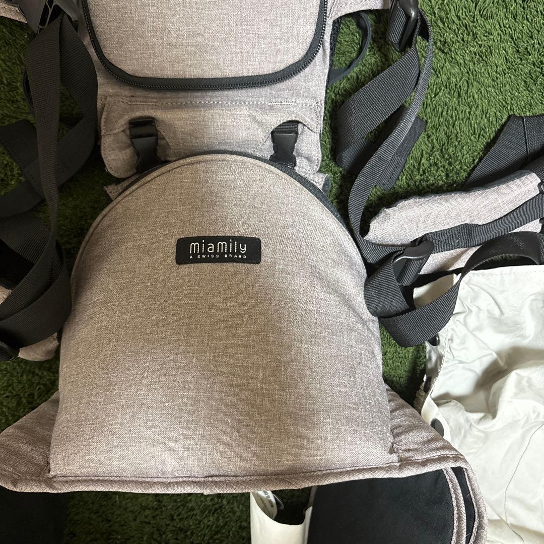 【極美品】MiaMilyミアミリー ヒップスタープラス 抱っこ紐 ヒップシート