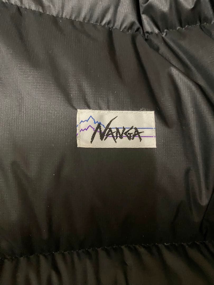 NANGA WHITE LABEL ナンガホワイトレーベル type1 黒　L