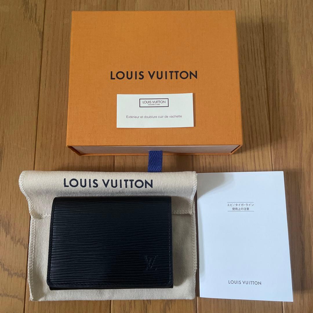 廃盤 新品未使用 Louis Vuitton ルイヴィトン エピ 名刺入れ