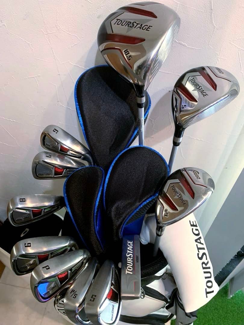 希少　完売　美品　ツアーステージ　ゴルフクラブ　本格フルセット　V002 優しい