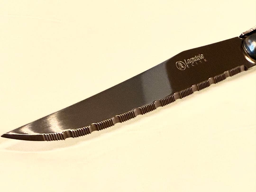 Laguiiole elite カトラリーセット 24本入り　シルバー　刻印入り