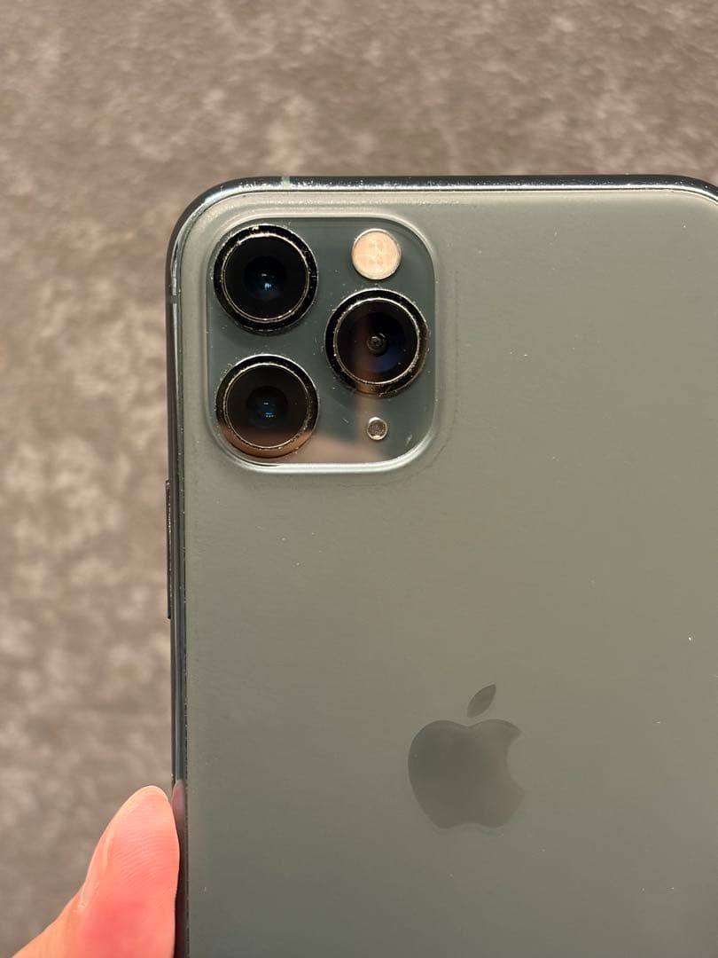 【美品】iPhone11pro 256GB ミッドナイトグリーン　SIMフリー