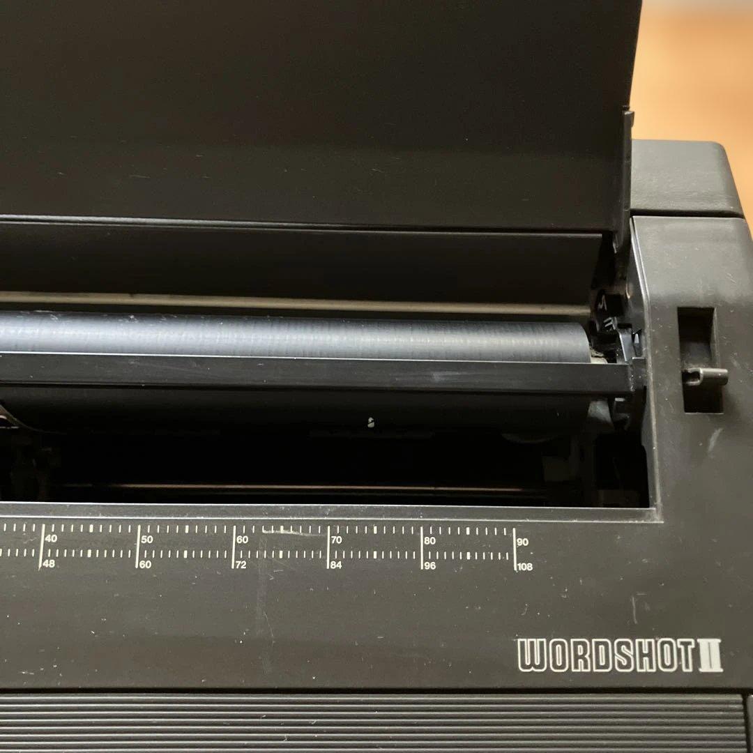 希少　brother WORDSHOT Ⅱ 電子タイプライターJP16-V10