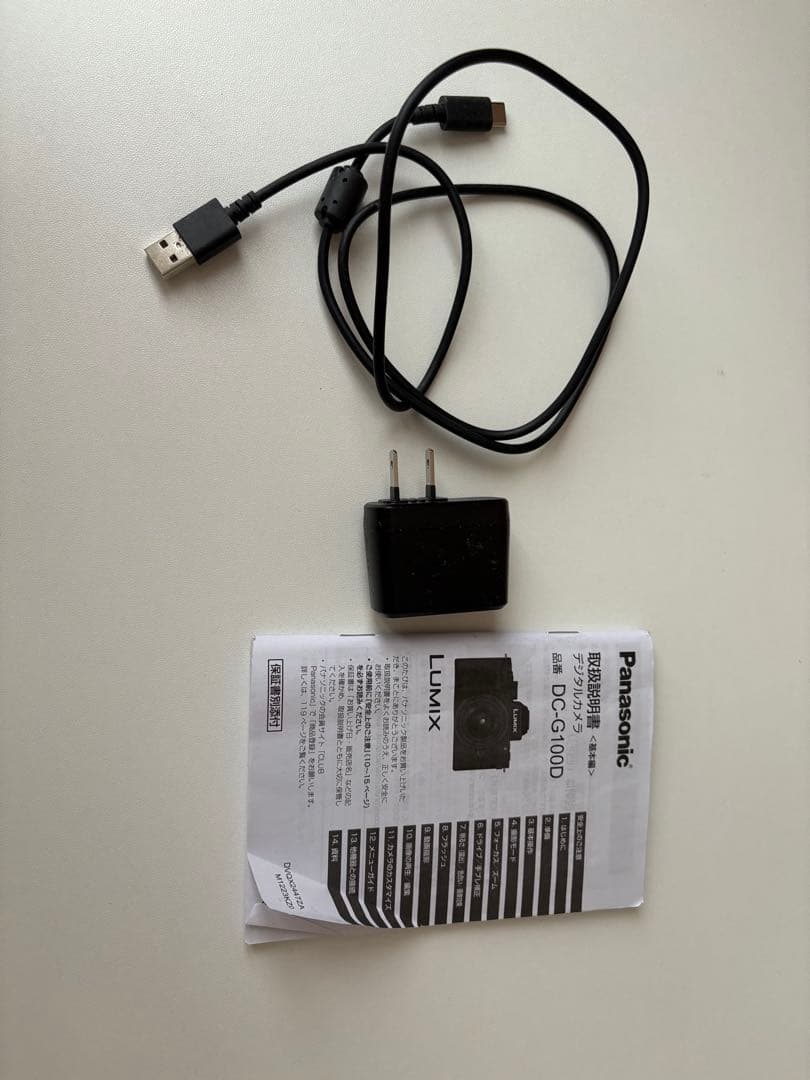 2025年7月購入 保証書付きパナソニック lumix DC-G100DK-K