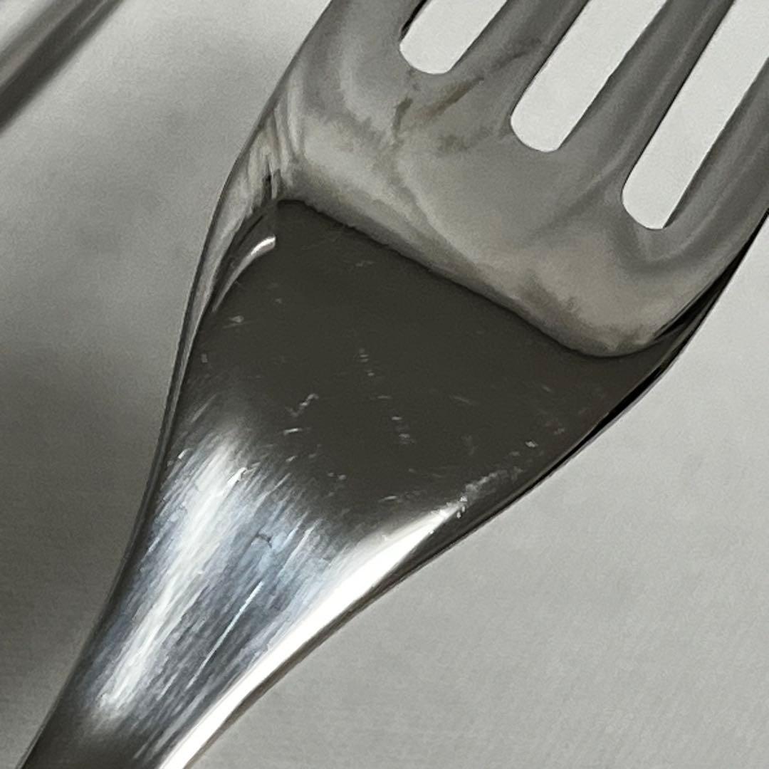 エメ ナポレオン 18-10 カトラリー クリア フォーク スプーン ケーキ