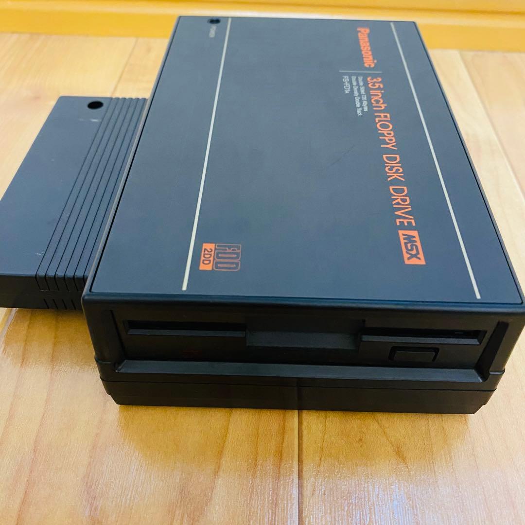MSX 3.5インチフロッピーディスクドライブ FS-FD1A 通電確認済