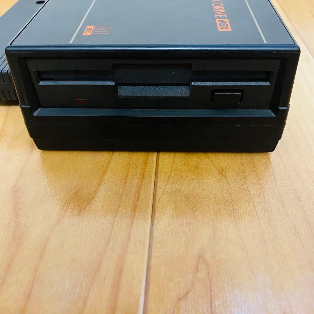 MSX 3.5インチフロッピーディスクドライブ FS-FD1A 通電確認済