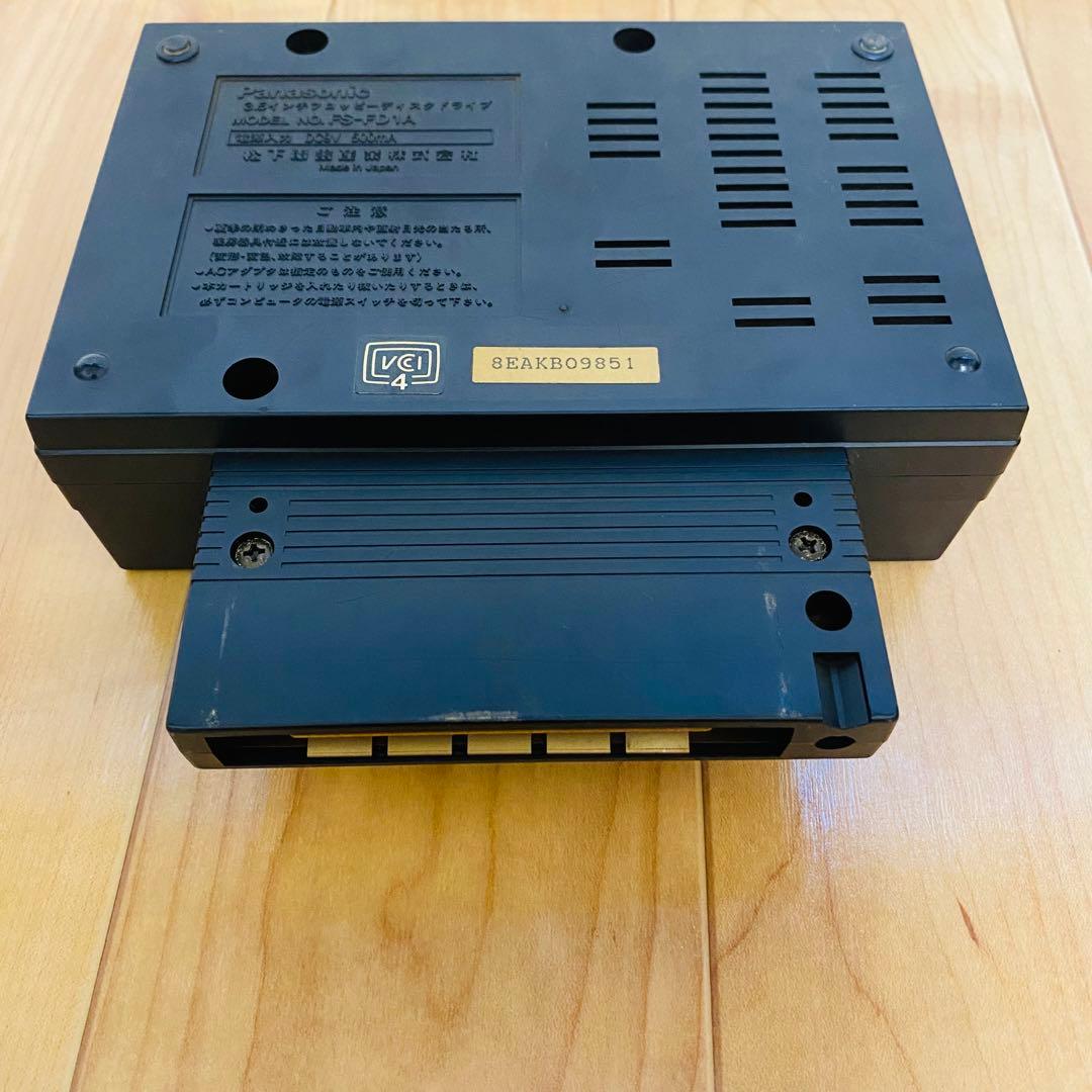 MSX 3.5インチフロッピーディスクドライブ FS-FD1A 通電確認済