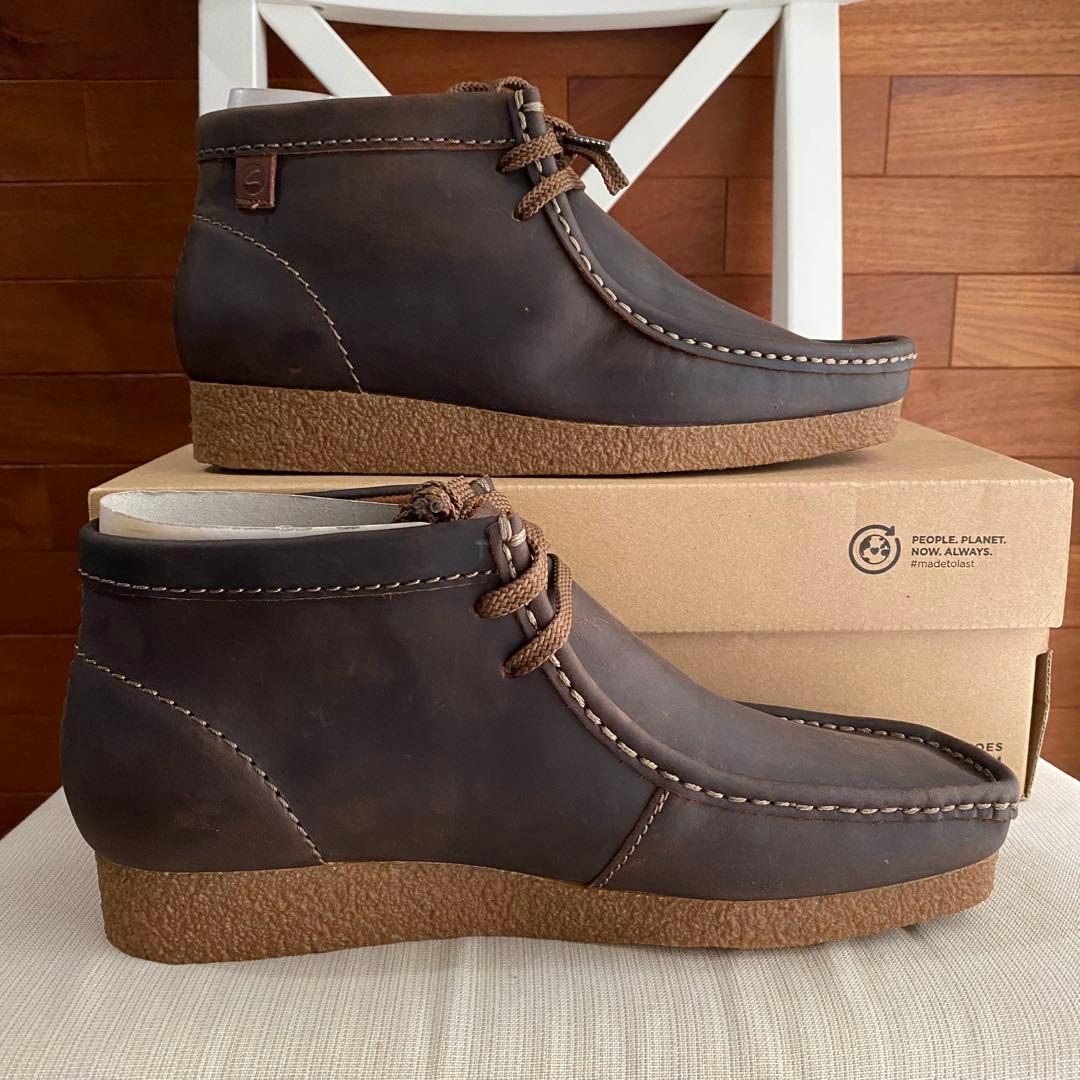 【Clarks】クラークス シェイカーブーツ ワラビーブーツ ビーズワックス