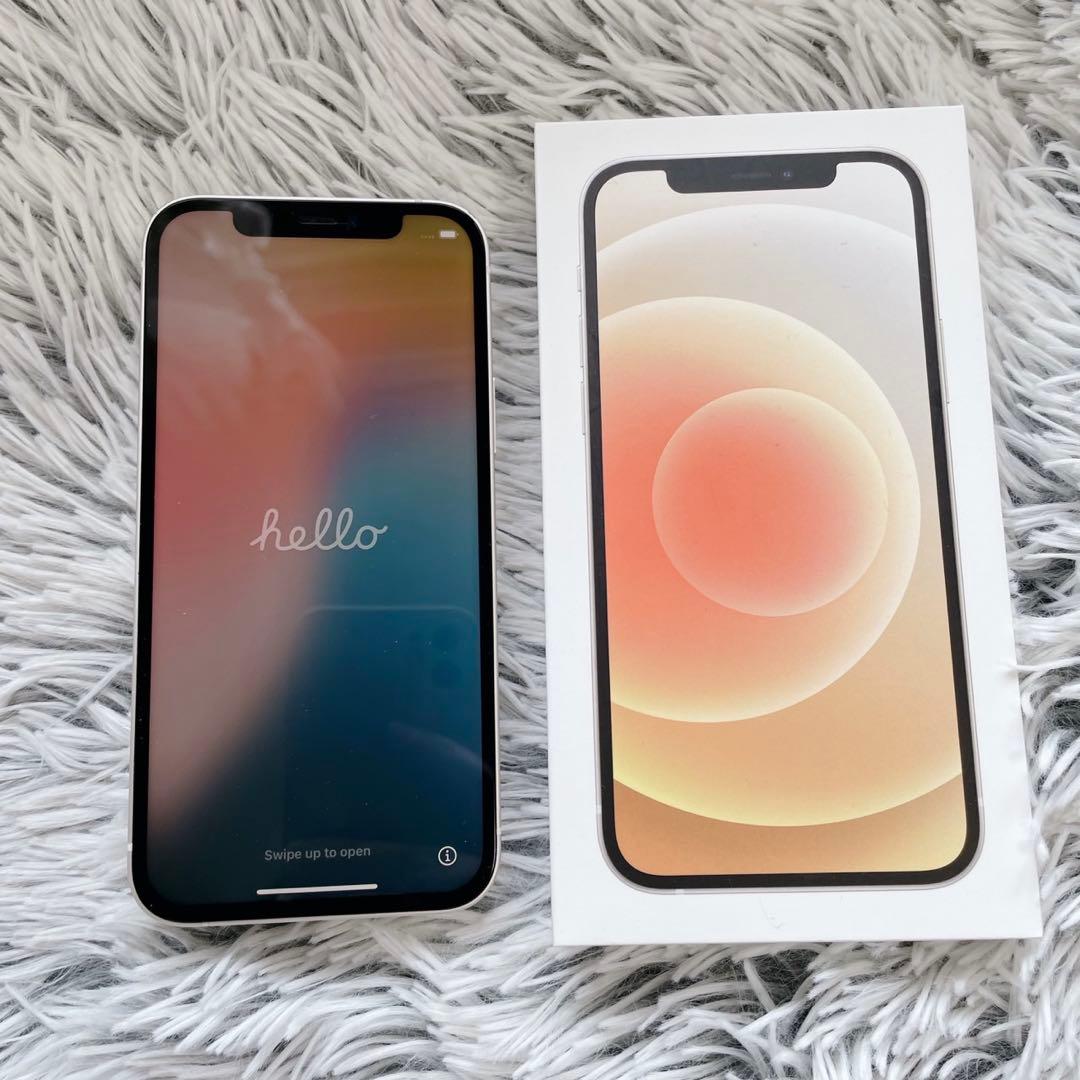 【美品】早い者勝ちApple iPhone12SIMフリー【FaceID不可】