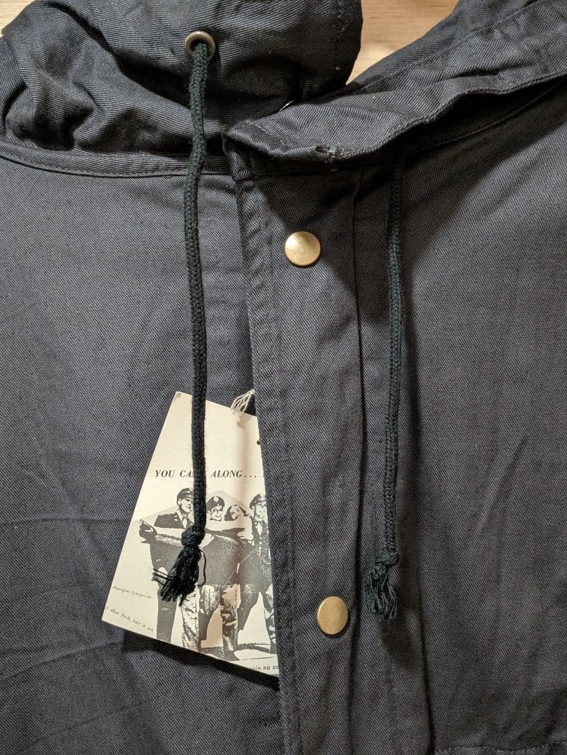 デッドストック　90s モッズコート　ブラック　M65　フィッシュテール