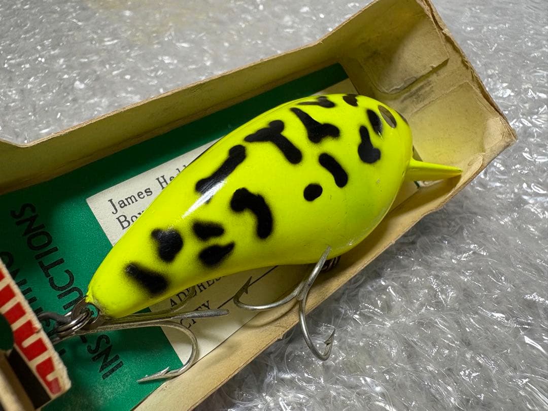 オールドヘドン　ビッグヘッド　CDF レアカラー　濃色 BIG HEDD　ルアー