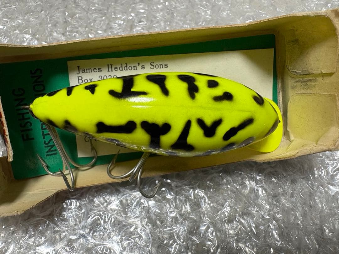 オールドヘドン　ビッグヘッド　CDF レアカラー　濃色 BIG HEDD　ルアー