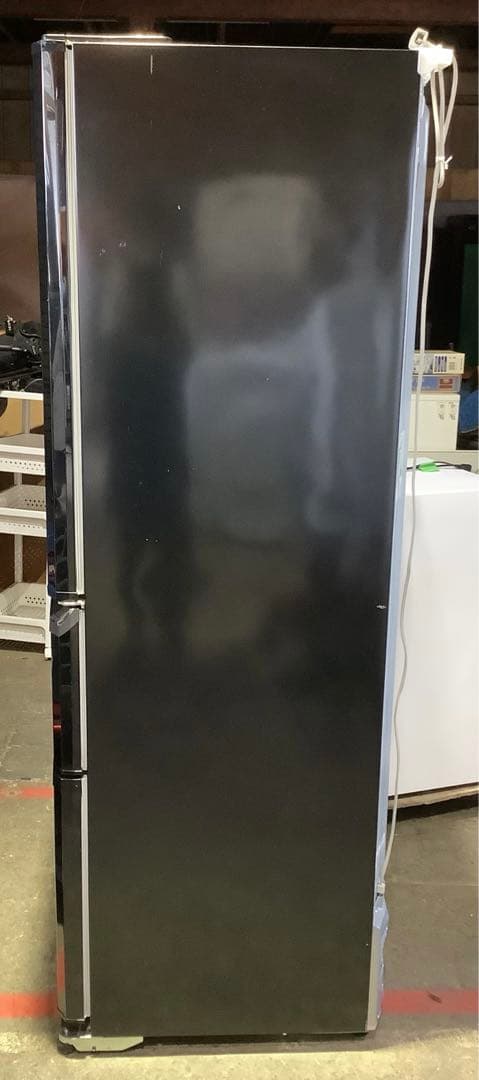 【省スペース】三菱 3ドア冷蔵庫 MR-C37T-B 370L 2012年製