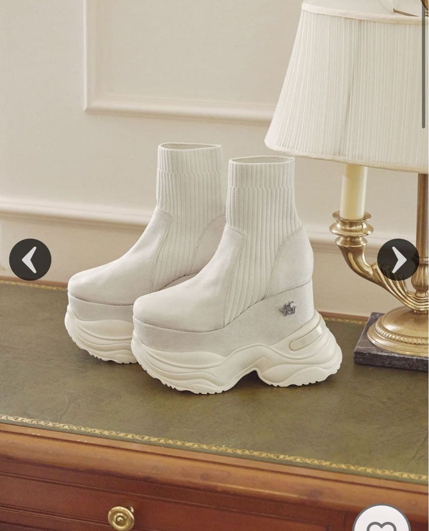 ミシェルマカロン　厚底ブーツ　XS