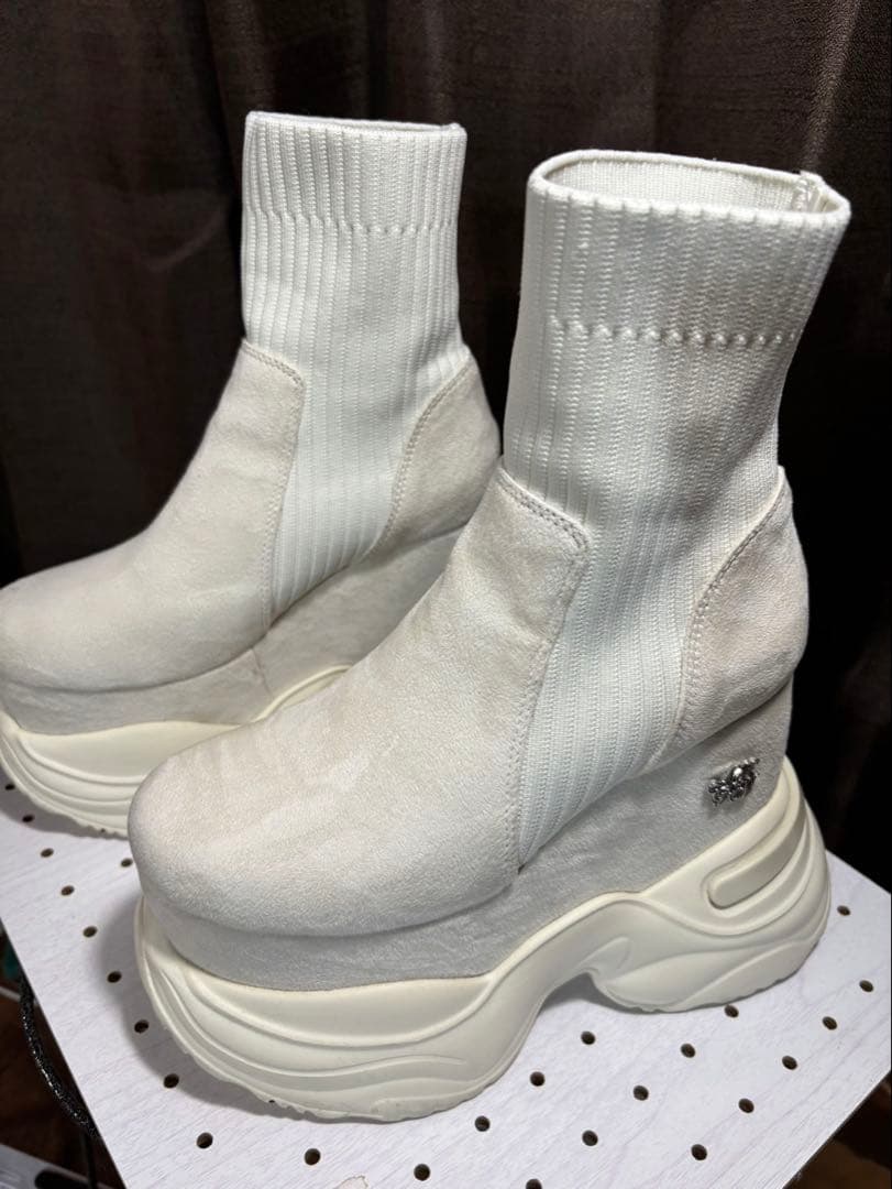 ミシェルマカロン　厚底ブーツ　XS