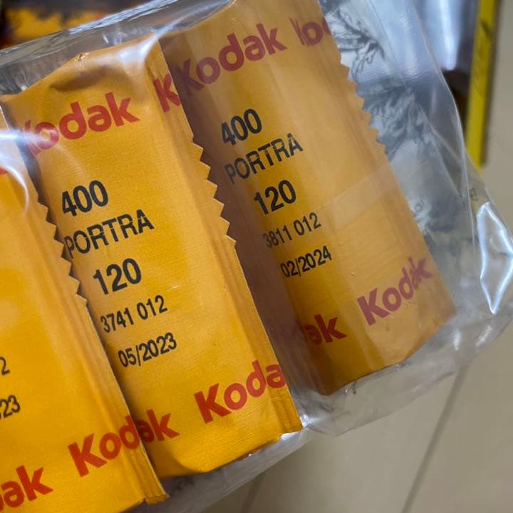 ２７個 コダックPORTRA 400 ロモ 400 ブローニー 120