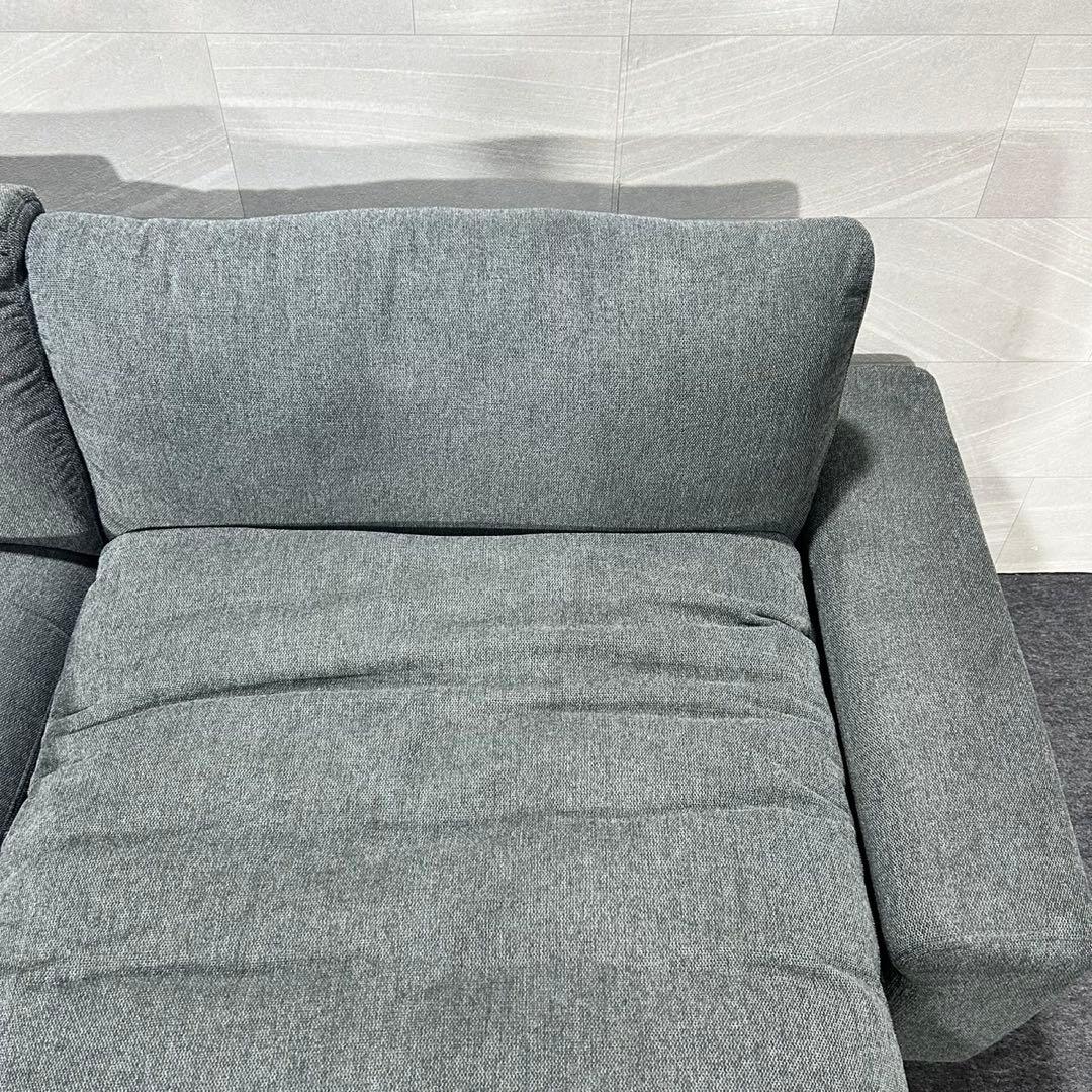 リビンズ カウチソファ 3人掛け スワン おしゃれ 家具 d5235