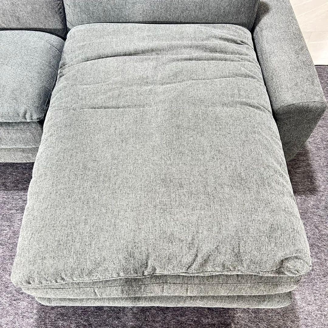 リビンズ カウチソファ 3人掛け スワン おしゃれ 家具 d5235