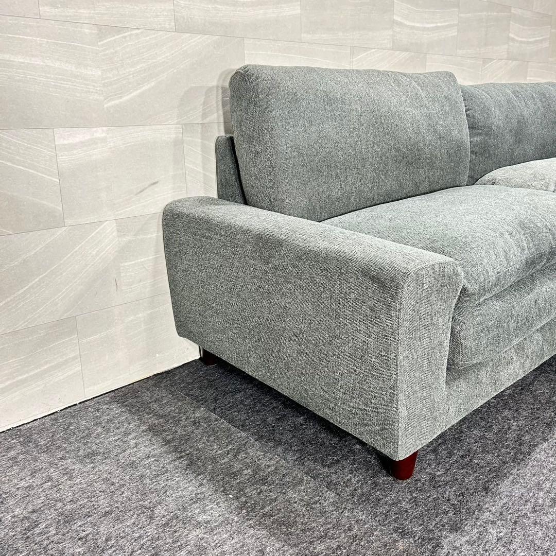 リビンズ カウチソファ 3人掛け スワン おしゃれ 家具 d5235