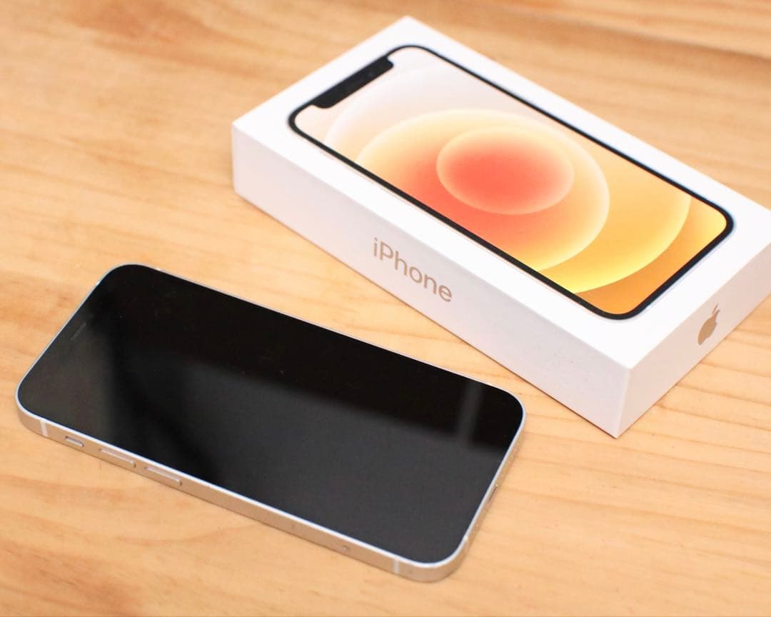 iPhone 12 mini white 256GB SIMフリー