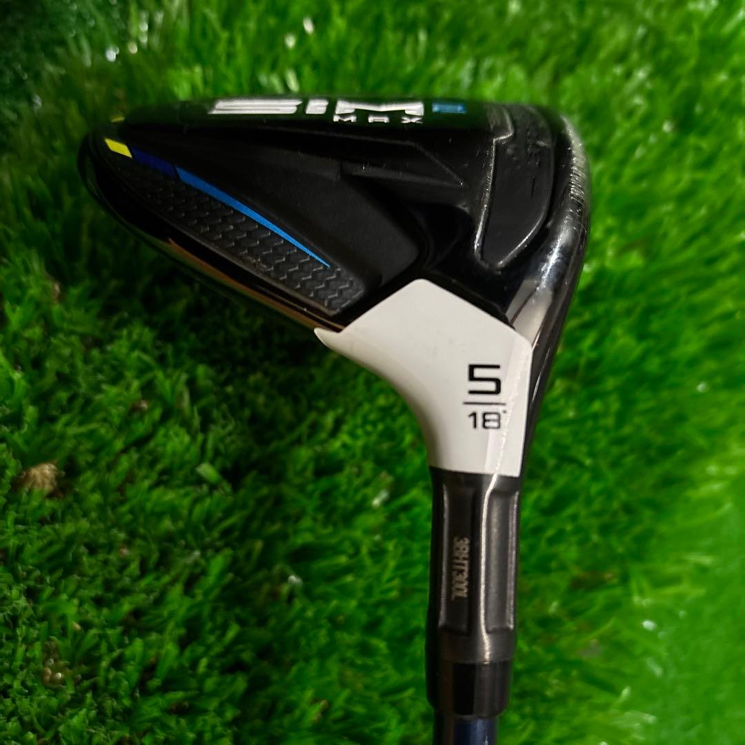 TaylorMade SIM2 MAX フェアウェイウッド　５Ｗ/18