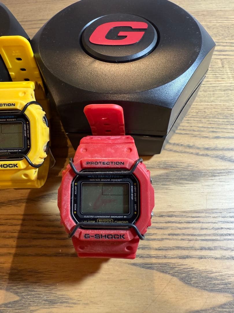 G-SHOCK デジタル腕時計セット (青・黄・赤)dw-5600
