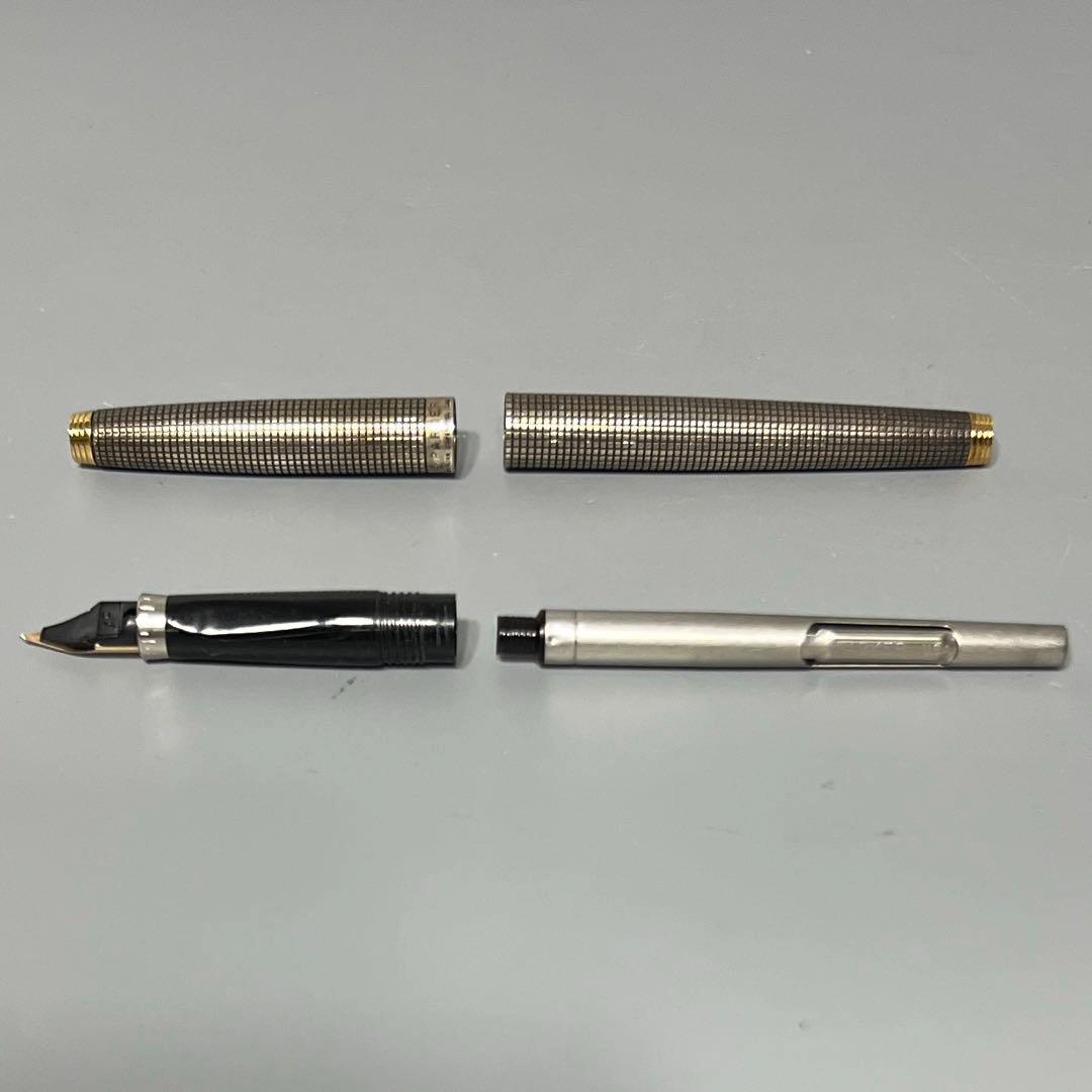 万年筆　PARKER 14K スターリングシルバー