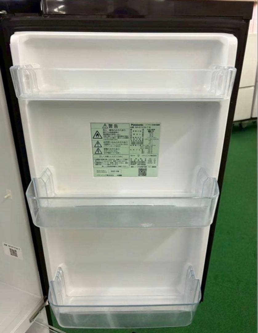 【高年式】2020年式 168L 冷蔵庫 パナソニック NR-B17CW-T