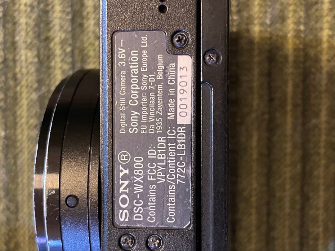 デジタルカメラ SONY dsc-wx800