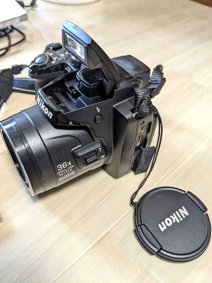 美品 COOLPIX P500 ブラック 即日発送 Nikon デジタルカメラ