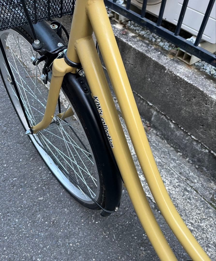 26インチ　シティーサイクル　自転車　ママチャリ　大阪から　発送不可