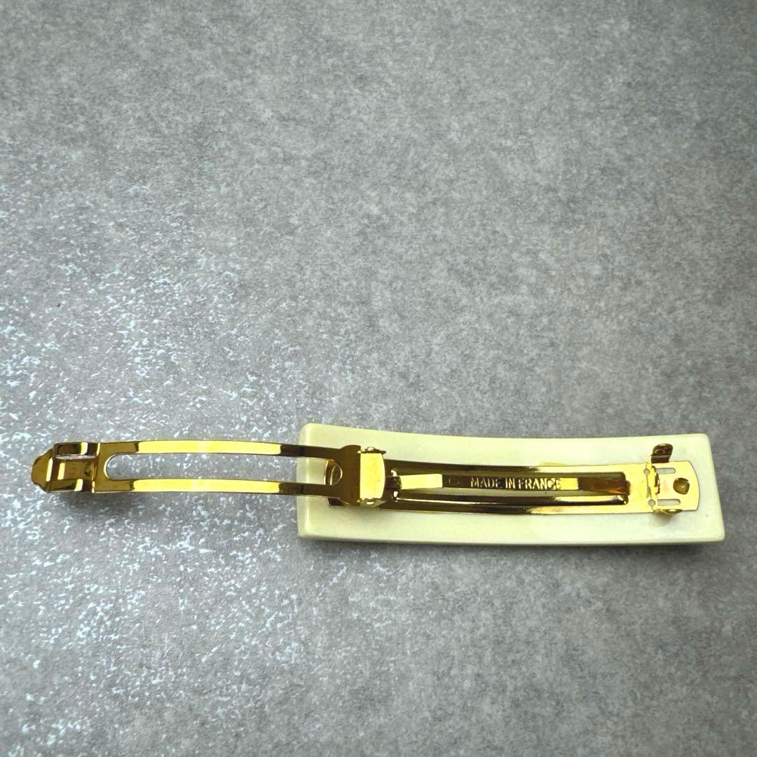 CHANEL シャネル カメリア ココマーク バレッタ 03P