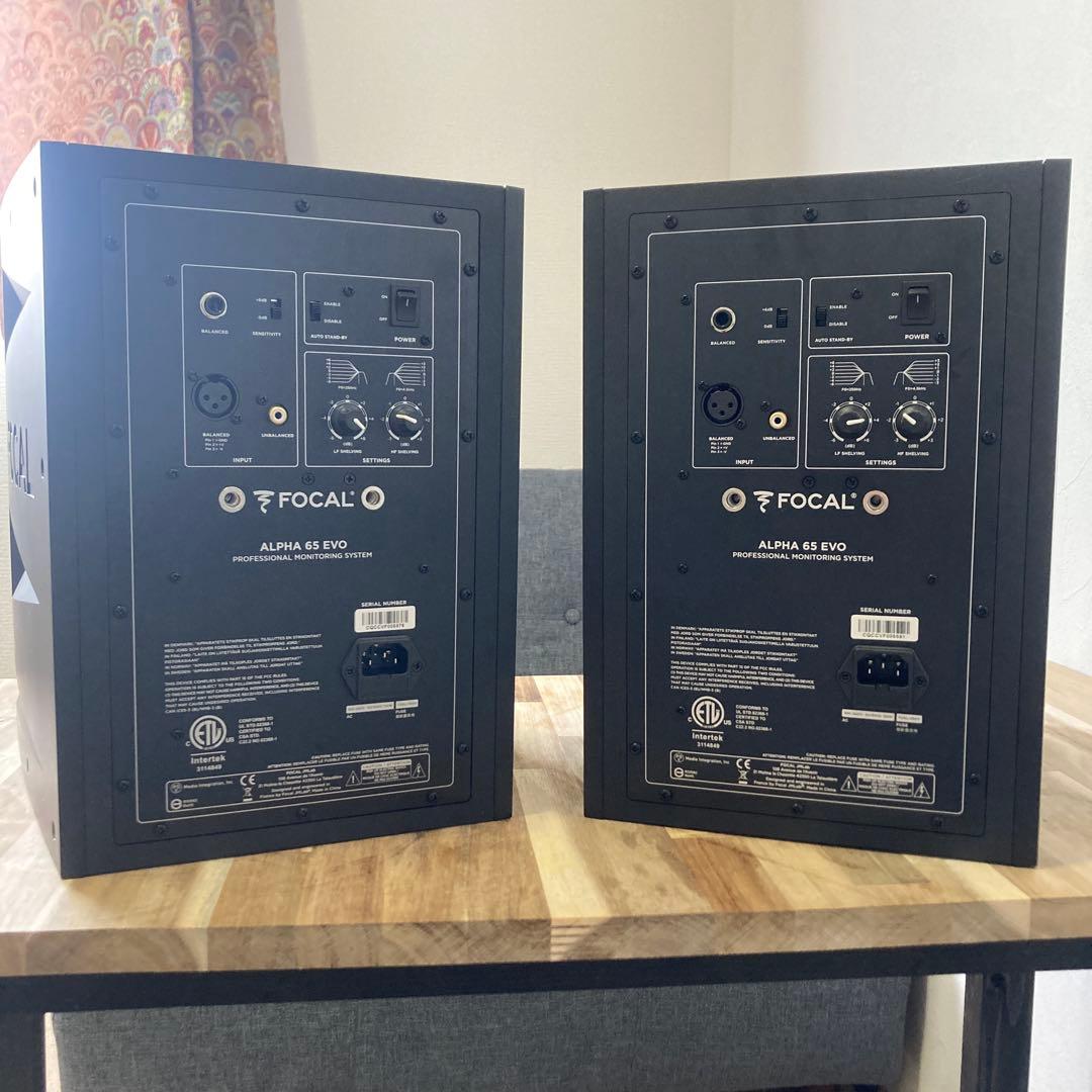 ピンクの猫さま専用 FOCAL ALPHA 65 EVO ペア