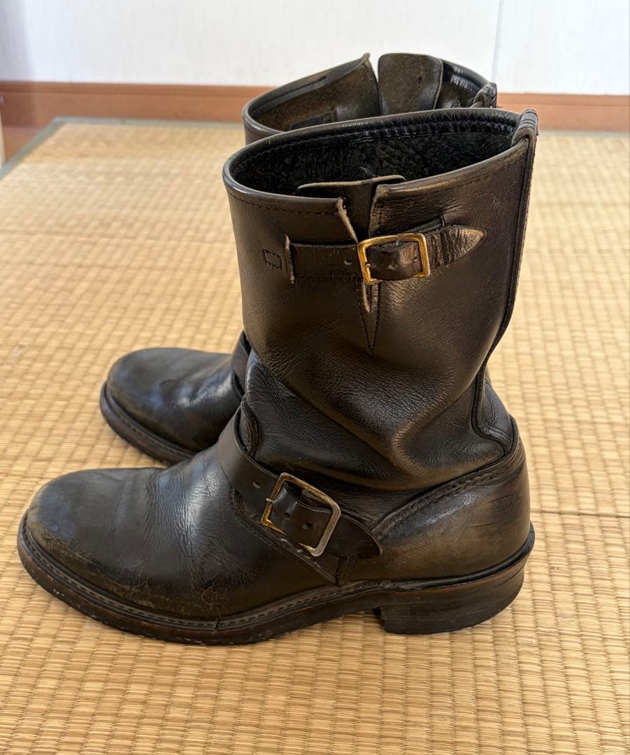 WALKER PT9 エンジニアブーツ　茶芯　ヴィンテージ　us
