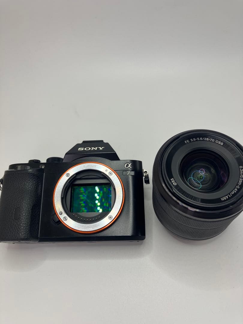 【返品保証・動作確認済】SONY α7（初代）ズームレンズセット