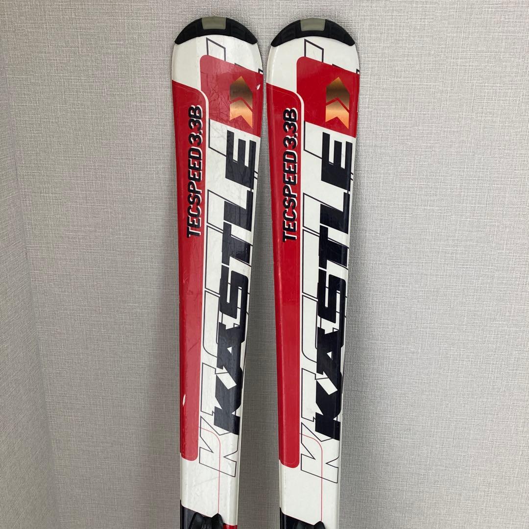 KASTLE TECSPEED 036 スキーセット　140センチ　靴25センチ