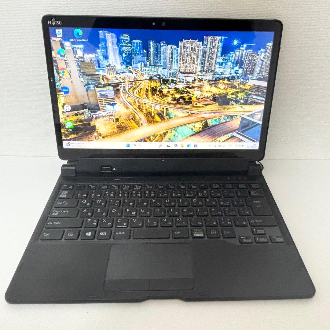 【Office付き】富士通 タブレットPC 2in1 i5 第8世代 SSD