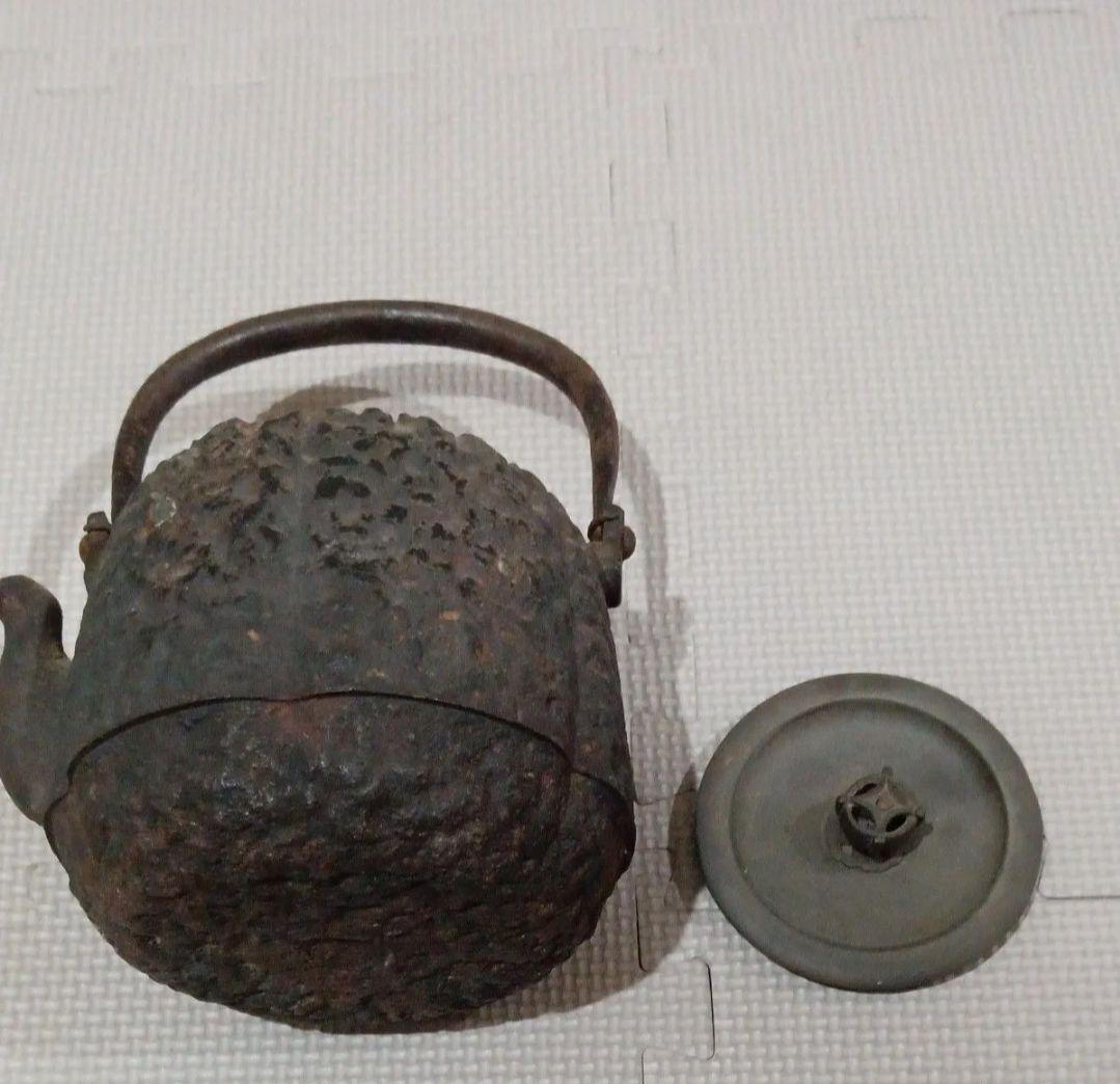 南部鉄器 鉄瓶 湯沸かし 伝統工芸品 レトロ アンティーク