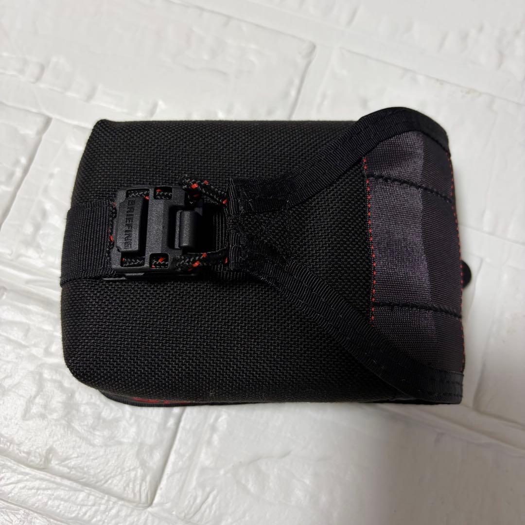美品　ブリーフィング ラウンド小物 TL スコープボックスポーチ 黒