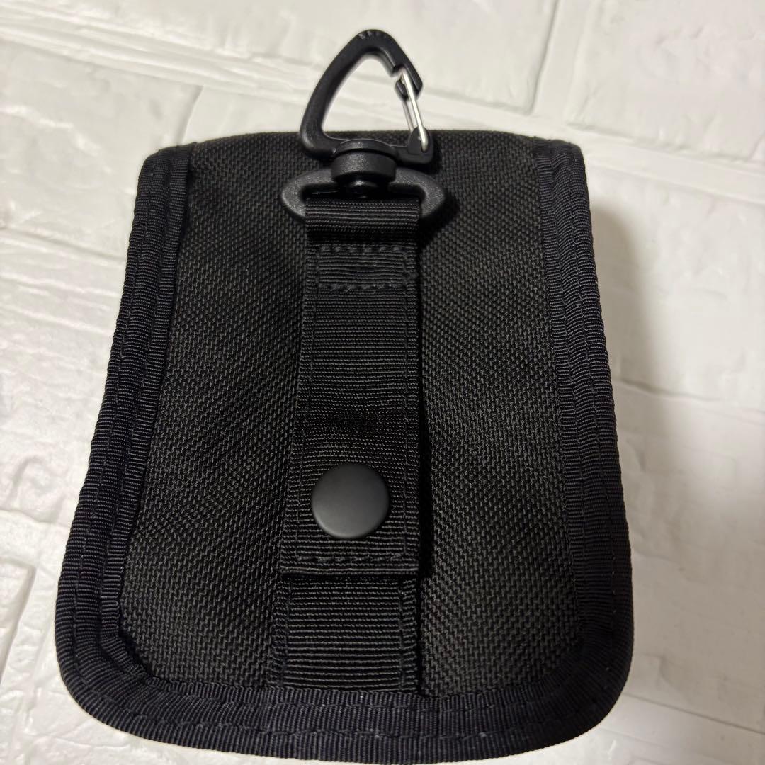 美品　ブリーフィング ラウンド小物 TL スコープボックスポーチ 黒
