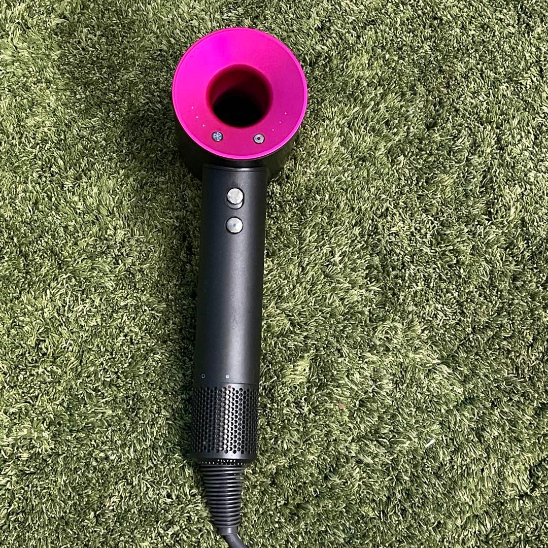 ダイソンヘアドライヤー グレー/ピンク hd08電源確認済み