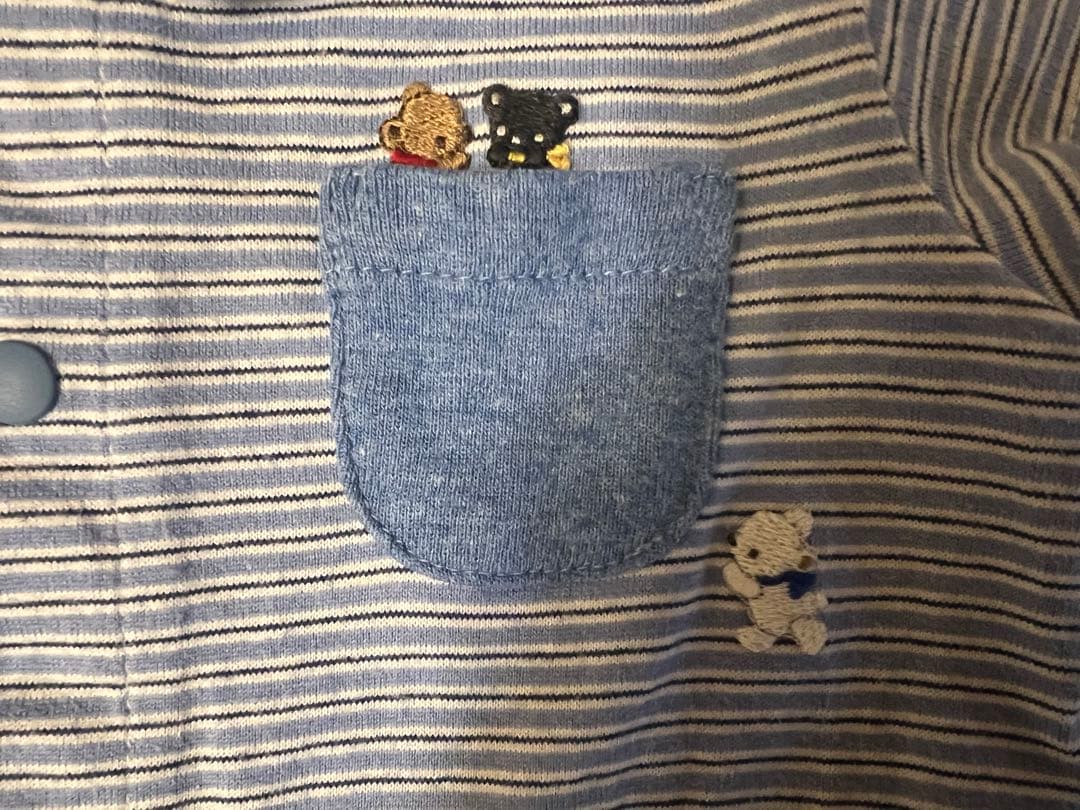 ファミリア　ロンパース2点セット