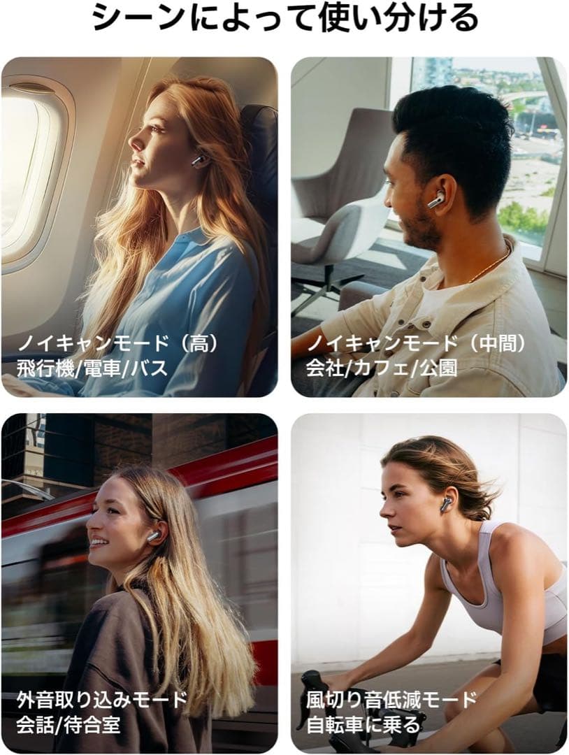 EDIFIER EvoBuds Pro ワイヤレスイヤホン ノイズキャンセリング