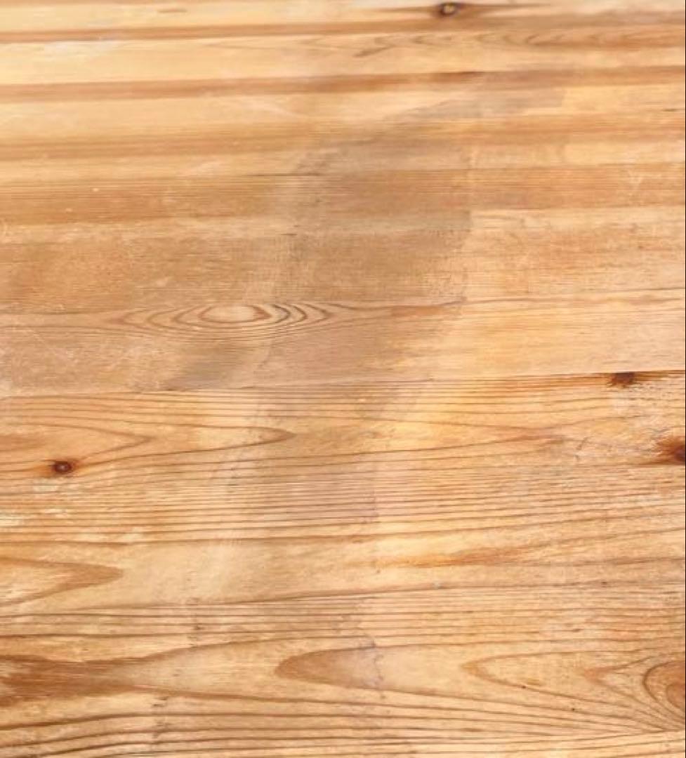 無印良品　パイン材デスク　学習机　天然木