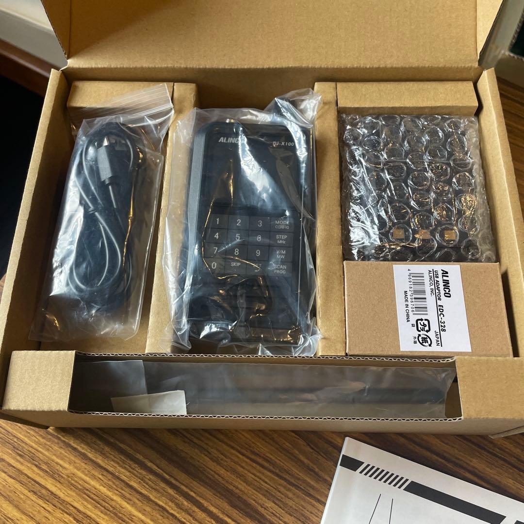 ALINCO DJ-X100 デジタル受信機　改造済み